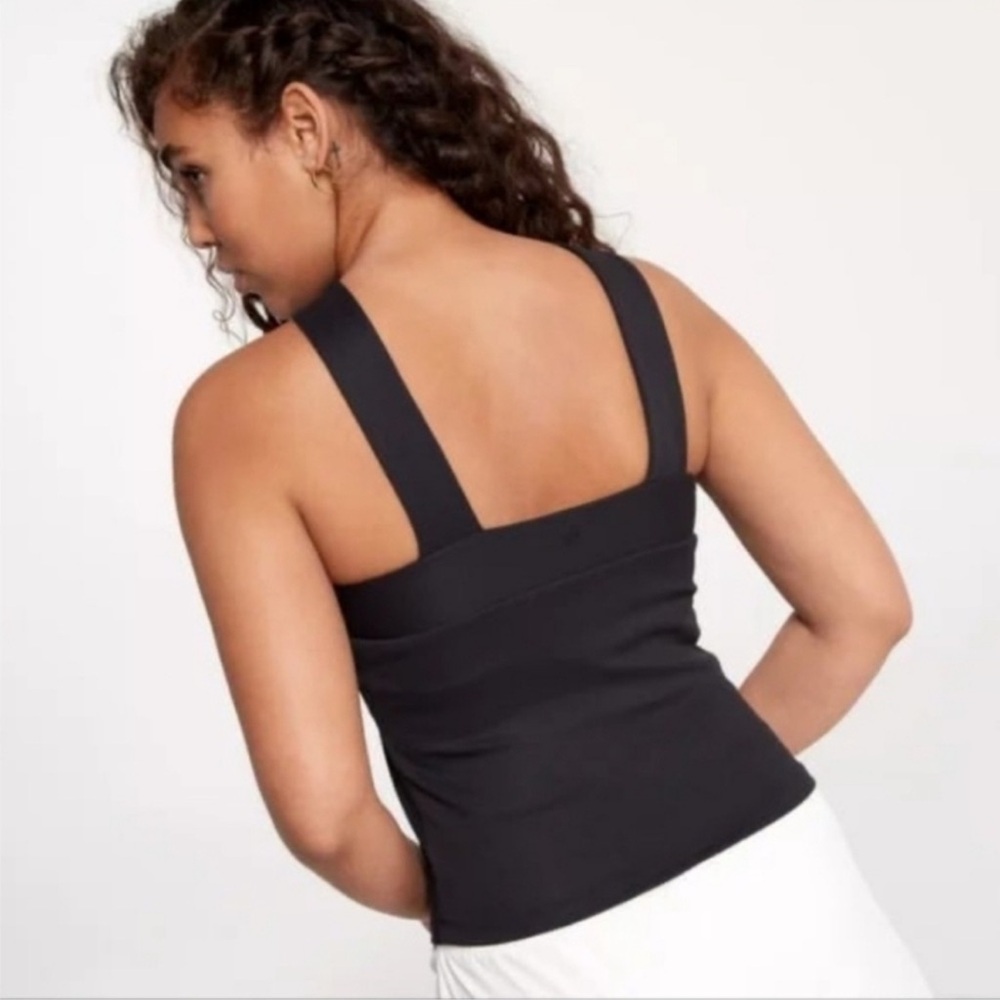 CALIA black crisscross tank NWOT - Picture 2 of 3